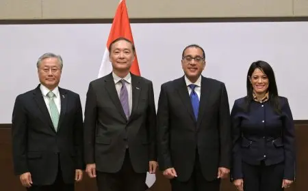 مدبولي يشهد توقيع الخطابات المُتبادلة للمنحة الكورية «ربط الجامعة بالصناعة»