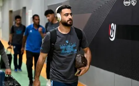 حمزة المثلوثي يعود إلى القاهرة بعد تواجده مع منتخب تونس في تصفيات أمم أفريقيا