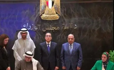 توقيع اتفاقيات بين مصر والإمارات لتعزيز الطاقة المتجددة بقدرة 1.2 جيجاوات وتخزين 720 ميجاوات