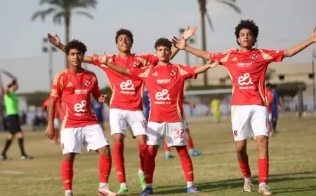 الأهلي يتأهل لنصف نهائي كأس مصر للناشئين بعد الفوز على سيراميكا كليوباترا