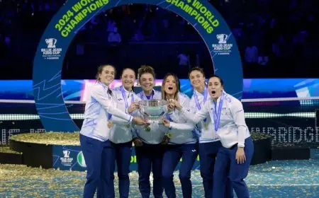 باوليني تمنح إيطاليا لقبها الخامس في كأس بيلي جين كينغ للتنس