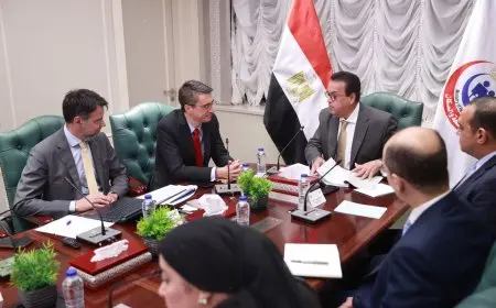 وزير الصحة والسكان يستقبل وفد البنك الدولي لبحث التعاون في ملف التنمية البشرية