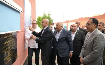 رئيس الوزراء يشهد افتتاح أول مدرسة رسمية دولية IPS بالوادي الجديد