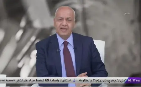 مصطفى بكري: نتنياهو سيصبح رهن الاعتقال في 123 دولة بسبب مجازر غزة