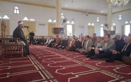 وزير الأوقاف يصل قرية الروضة بشمال سيناء لإحياء الذكرى السابعة للهجوم الإرهابي
