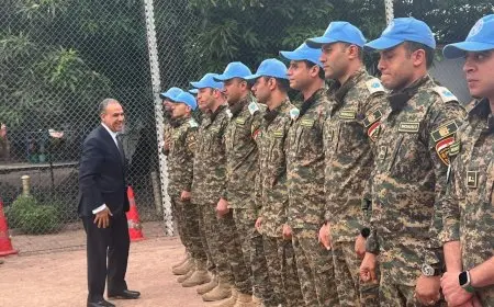 وزير الخارجية والهجرة يلتقي مع كتيبة الشرطة المصرية المشاركة في مهام حفظ السلام بالكونجو الديمقراطية