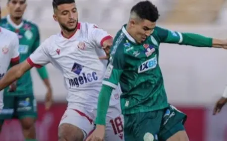 في ديربي صامت.. الوداد يخطف التعادل من الرجاء بهدف متأخر