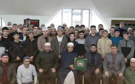 الأمين المجلس الأعلى للشئون الإسلامية يلقي محاضرة بعنوان: محاور التجديد جسر للتعارف بين الشعوب بداغستان