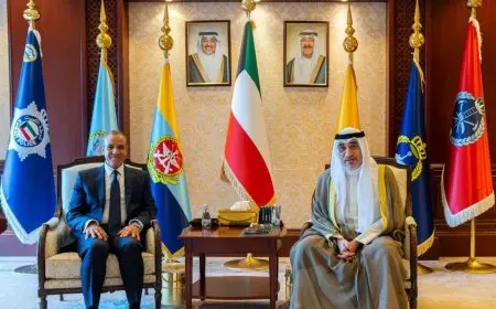 وزير الخارجية يبحث مع نظيره الكويتي تعميق العلاقات بين البلدين