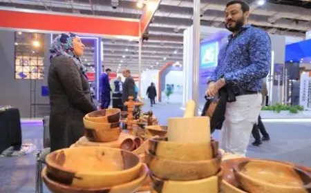 التضامن تشارك بمنتجات يدوية وتراثية في معرض منظمة المرأة العربية