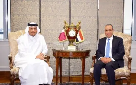 عبد العاطي: العلاقات المصرية-القطرية تشهد نقلة نوعية على جميع المستويات