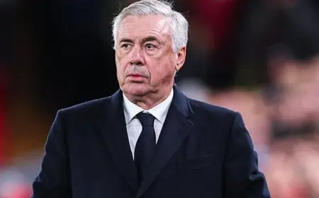 فلورنتينو بيريز سيواجه كارلو أنشيلوتي.. فهل يخرج ريال مدريد من أزمته؟