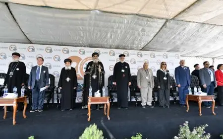 الاحتفال بمرور 20 سنة على مدرسة الكرمة بحضور البابا تواضروس الثاني