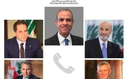 وزير الخارحية لقادة الأحزاب اللبنانية: مصر تساند لبنان في هذا الظرف الدقيق