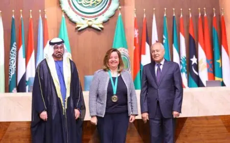 مي عبد الحميد تحصد جائزة أفضل مدير عام لهيئة أو مؤسسة عربية بجائزة التميز الحكومي العربي