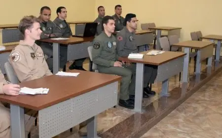 القوات الجوية المصرية والأمريكية تنفذان تدريبا جويا مشتركا بإحدى القواعد الجوية المصرية