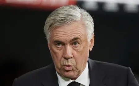 بعد خسارته أمام ليفربول..أنشيلوتي يرد على إمكانية إقالته من ريال مدريد