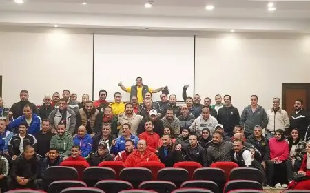 ختام الدورة التدريبية الأساسية لمدربي المشروع القومي للموهبة والبطل الأوليمبي
