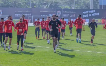 الأهلي يستأنف تدريباته استعدادًا لمباراة البنك الأهلي