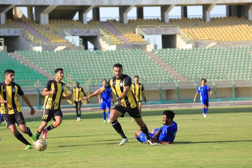 المقاولون العرب يصعق منتخب السويس في دوري المحترفين