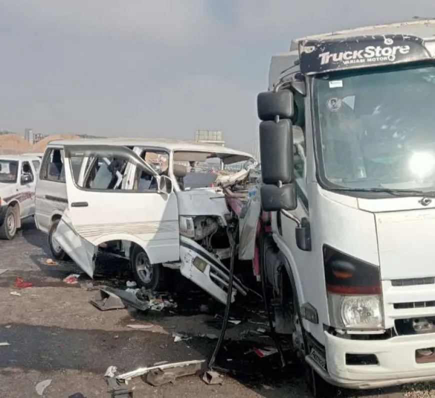 الصحة: خروج جميع المصابين في حادث انقلاب أتوبيس رحلات لدير الأنبا أنطونيوس