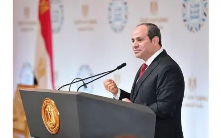 السيسي: القضية الفلسطينية ستظل على رأس أولوياتنا