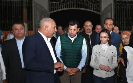 وزير الرياضة يتفقد مراكز شباب بالبحيرة ويشهد ختام دوري حياة كريمة لكرة القدم