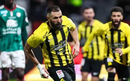 بعد مباراة الاتحاد والاتفاق.. 702 مساهمة تهديفية لبنزيما في مسيرته