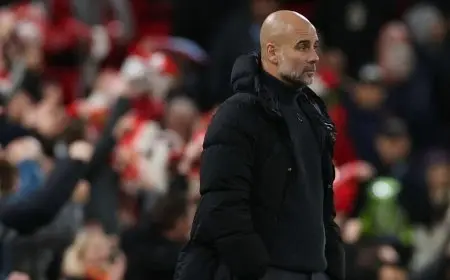 جوارديولا عن استفزاز جمهور ليفربول: كل الملاعب تريد إقالتي