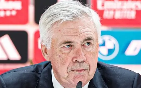 “سنحل مشاكلنا”.. أنشيلوتي يمتدح مبابي ويقسو على إندريك