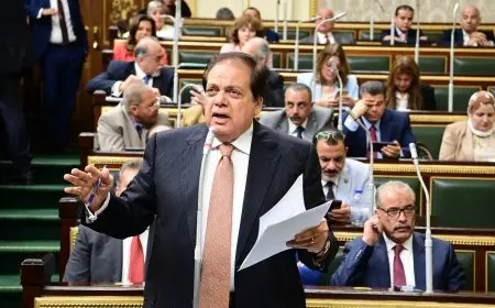 أبو العينين يطالب بتعجيل تطبيق قانون الضمان الاجتماعي والدعم النقدي