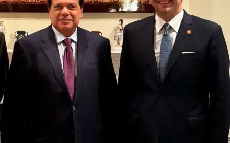 أبو العينين يهنئ صديقه مسعد بولس على تعيينه مستشارًا لترامب: يحقق السلام