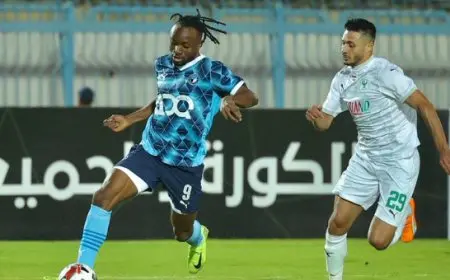 شوط أول سلبي بين المصري البورسعيدي وبيراميدز في الدوري