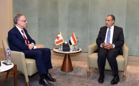 وزير الخارجية: نتطلع لتعزيز التعاون مع كندا في مجالات التجارة والاستثمار والتعليم