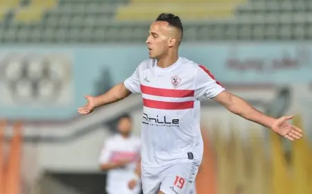ناصر منسي يواصل التألق ويضاعف تقدم الزمالك أمام المحلة