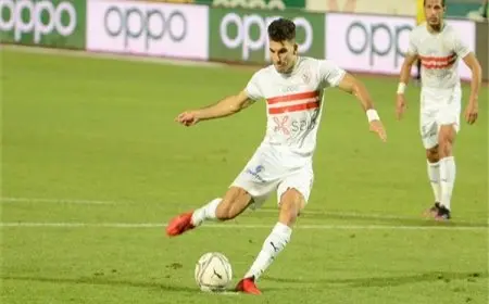 زيزو يحرز ثالث أهداف الزمالك أمام غزل المحلة من علامة الجزاء