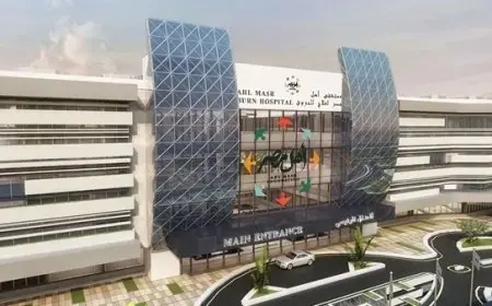 وفد من الأمم المتحدة يزور مستشفى حروق أهل مصر ويشيد بخدماته العلاجية