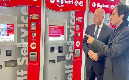 بسام راضي يرافق كامل الوزير لتفقد محطة قطار روما فجرا