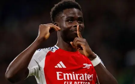 أرتيتا يتحدث عن المقارنة بين ساكا ومثله الأعلى كريستيانو رونالدو