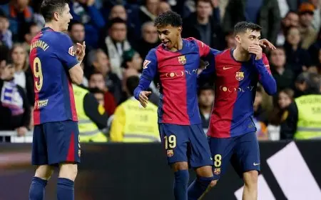 يامال يعود لتشكيلة برشلونة وغياب ليفاندوفسكي بشكل مفاجئ