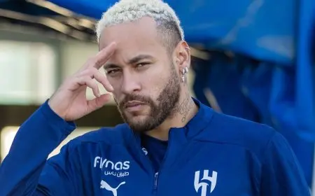 الكشف عن موعد عودة نيمار للمشاركة في المباريات مع الهلال