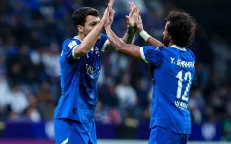 الهلال ينتزع صدارة أبطال آسيا للنخبة بفوز كبير على الغرافة