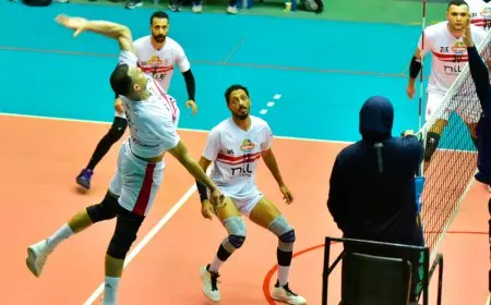 الزمالك يهزم المقاولون العرب 3-1 في دوري الطائرة