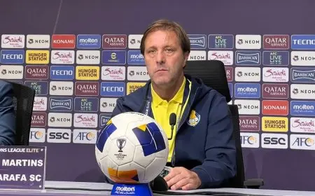 مدرب الغرافة يكشف سبب الخسارة أمام الهلال بأبطال آسيا