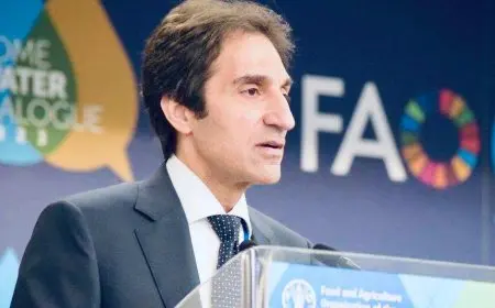 بسام راضي أمام مؤتمر الفاو: لا أجد وصف سوى «المخذي» للموقف الدولي تجاه غزة