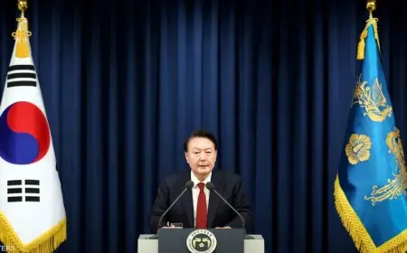 التطورات في كوريا الجنوبية| المعارضة تطلب عزل الرئيس.. و8 أصوات من الحزب الحاكم تحسم القرار
