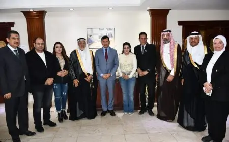 وزير الرياضة يلتقي رئيس اللجنة العليا المنظمة لمبادرة «كرتنا ثقافتنا»