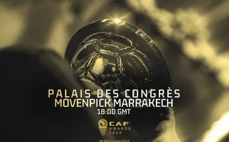 قصر المؤتمرات في مراكش يستضيف حفل جوائز “الكاف” 2024