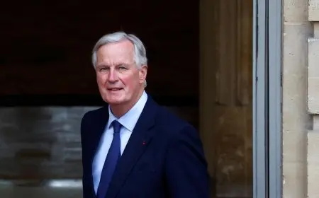 البرلمان الفرنسي يعلن حجب الثقة عن حكومة ميشال بارنييه