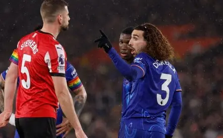 طرد مدافع ساوثامبتون بسبب “شعر” كوكوريا